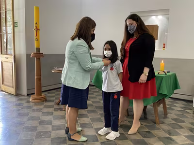 Ceremonia Imposición Insignias 1° Básico A