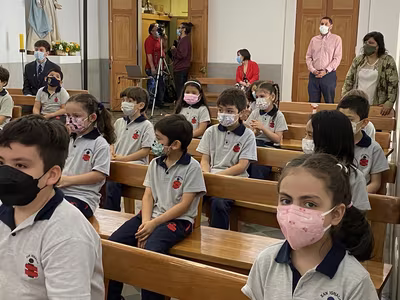 Ceremonia Imposición Insignias 1° Básico A