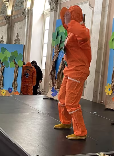 Obra de Teatro "Las Aventuras de Galletita" -  Cierre Primer Semestre, Primer Ciclo-.