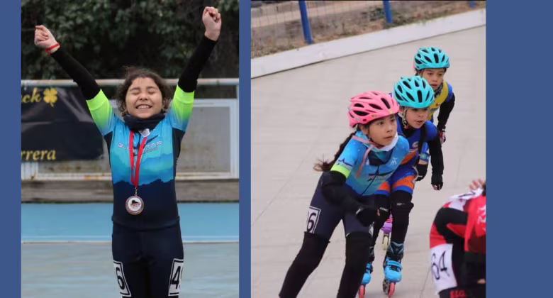 Gran desempeño de nuestra estudiante Josefa Soto G.en el Patín Carrera