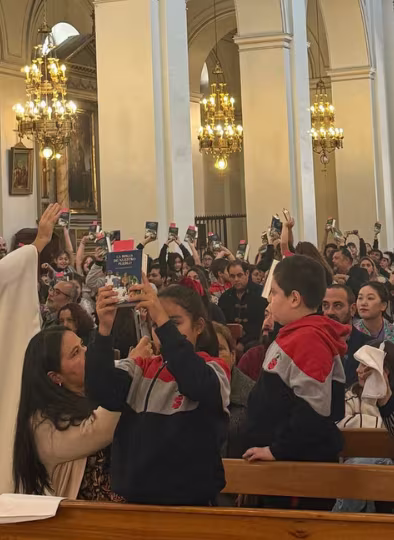 Liturgia entrega de Biblias 3°Básicos