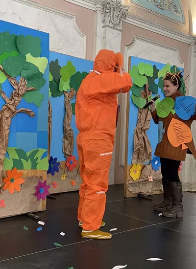 Obra de Teatro "Las Aventuras de Galletita" -  Cierre Primer Semestre, Primer Ciclo-.