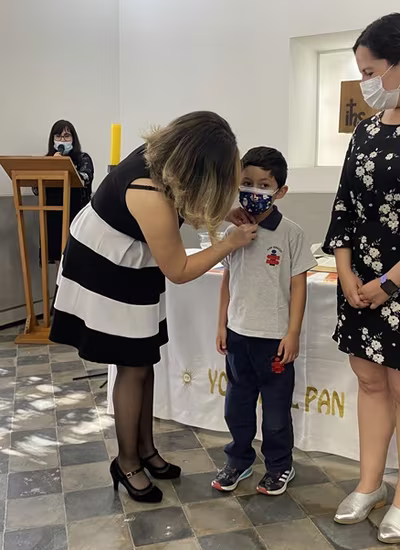 Ceremonia Imposición de Insignias Kínder D