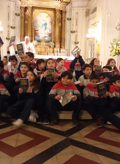 Ceremonia Entrega de Biblias 3° Básicos.-