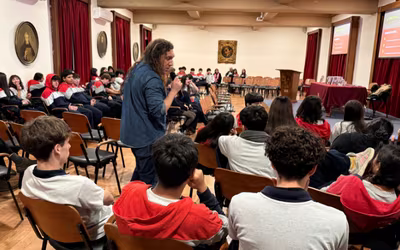 David Peralta, escritor y exalumno: Historias que inspiran nuevas historias