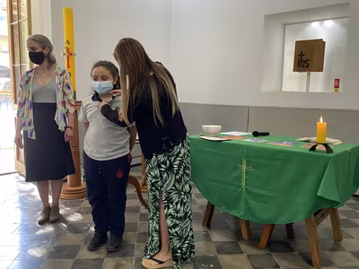 Ceremonia Imposición Insignias 1° Básico C