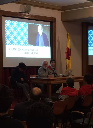 Charla Gabriel Salazar, Premio Nacional de Historia 2006
