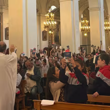 Liturgia entrega de Biblias 3°Básicos