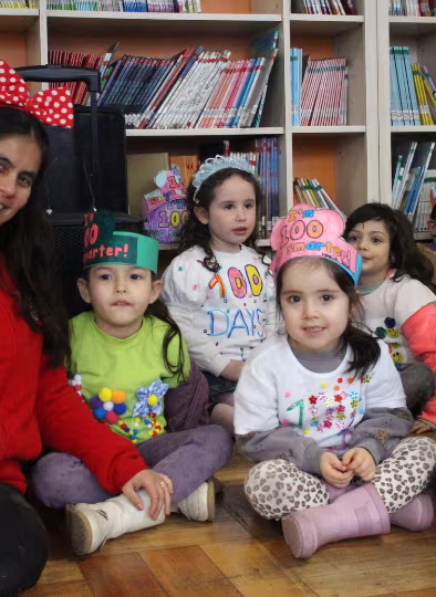 ¡Celebramos los 100 días de clases en Kínder!