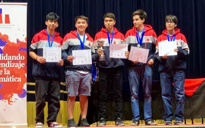 Excelente desempeño de nuestros estudiantes en las Olimpiadas Nacional de Matemática del Campeonato Escolar de Matemáticas (CMAT)