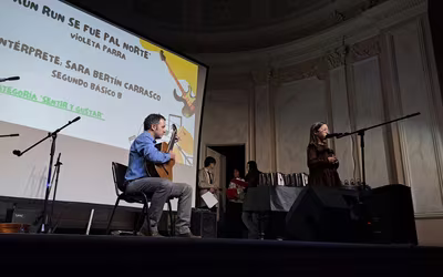 Segunda versión del Festival de la Voz estuvo marcada por el talento musical de nuestras y nuestros estudiantes