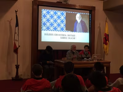 Charla Gabriel Salazar, Premio Nacional de Historia 2006