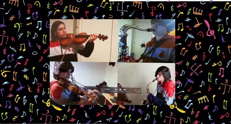 Un regalo de la Orquesta San Ignacio para nuestra Comunidad...