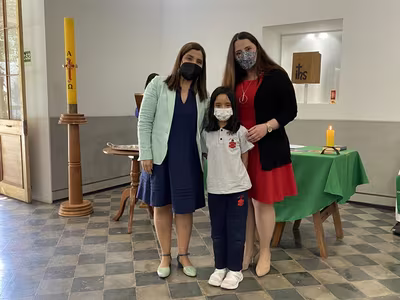 Ceremonia Imposición Insignias 1° Básico A