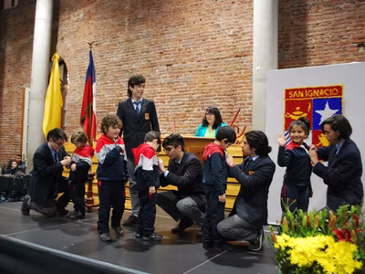 Ceremonia Imposición de Insignias, Kínder.