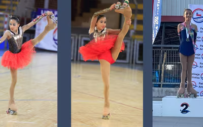 Ignaciana logra destacada participación en patines, modalidad Freeskating, categoría internacional.