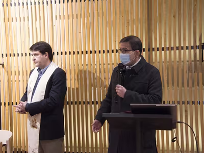 Bendición e Inauguración de Nuevos Espacios-.