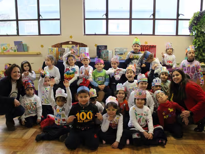 ¡Celebramos los 100 días de clases en Kínder!