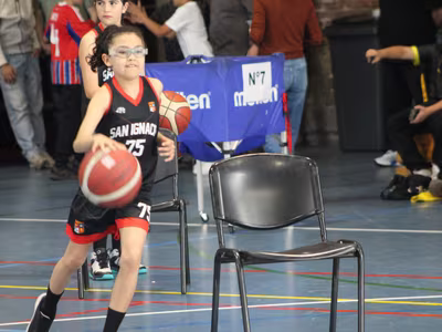 Harlem Globetrotters en el Colegio San Ignacio