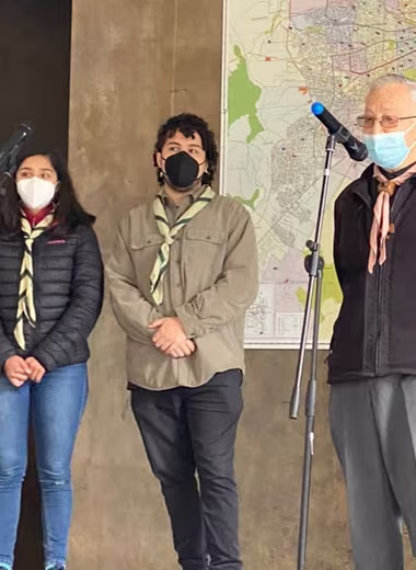 Inauguración Grupo Scout 2021.-