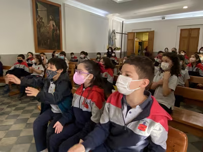 Ceremonia Imposición Insignias 1° Básico C