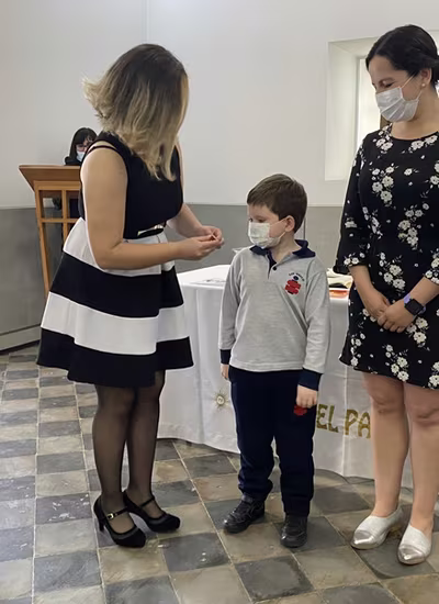 Ceremonia Imposición de Insignias Kínder D