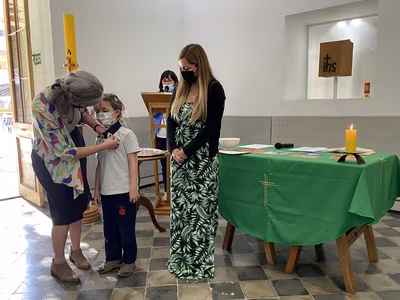 Ceremonia Imposición Insignias 1° Básico C