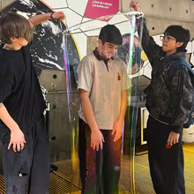 Electivo de Geometría 3D visita el MIM