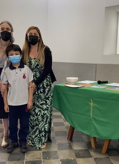 Ceremonia Imposición Insignias 1° Básico C