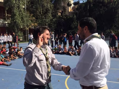 Ceremonia Inicio de Año Scout