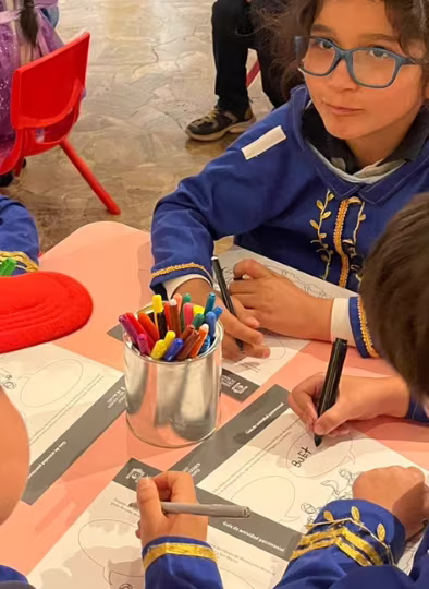 Los 1°básicos visitan el Museo del Carmen de Maipú