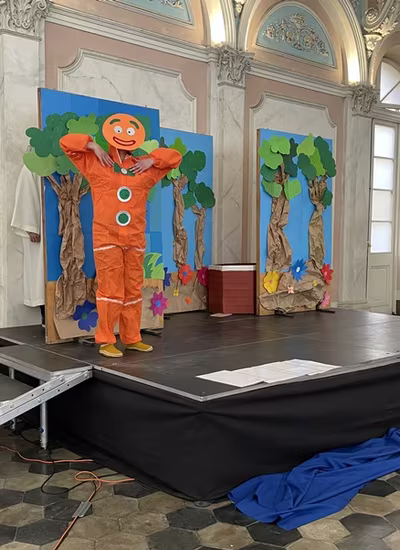 Obra de Teatro "Las Aventuras de Galletita" -  Cierre Primer Semestre, Primer Ciclo-.