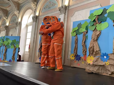 Obra de Teatro "Las Aventuras de Galletita" -  Cierre Primer Semestre, Primer Ciclo-.