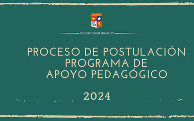 Programa de apoyo pedagógico del año escolar 2024
