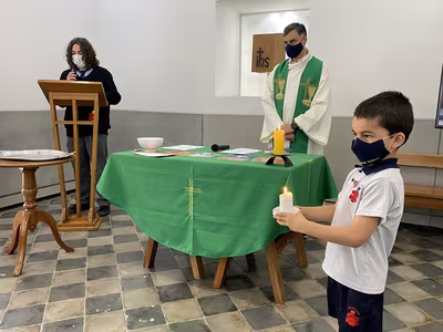 Ceremonia Imposición Insignias 1° Básico C