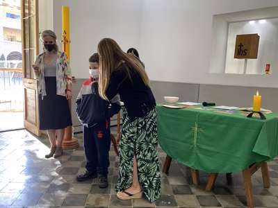 Ceremonia Imposición Insignias 1° Básico C