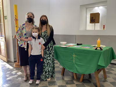 Ceremonia Imposición Insignias 1° Básico C