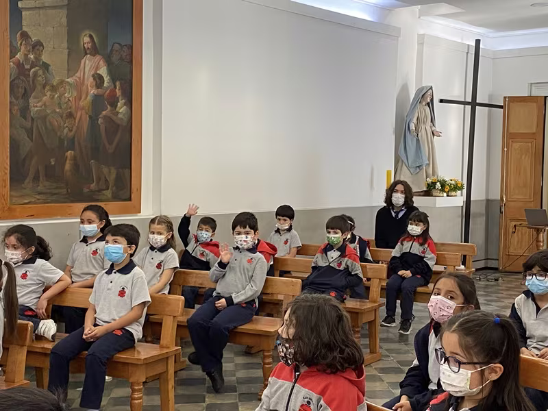 Ceremonia Imposición Insignias 1° Básico C