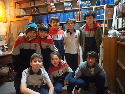 Visita Archivo del Colegio - 5° Básicos.