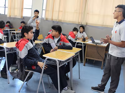 Convivencia Escolar, Volando en V