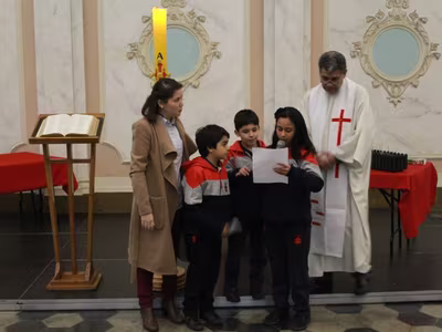 Entrega de Biblia 3º Básico A
