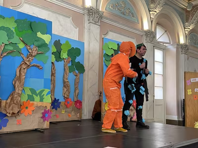 Obra de Teatro "Las Aventuras de Galletita" -  Cierre Primer Semestre, Primer Ciclo-.