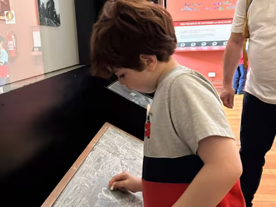 Visita Museo de la Educación Gabriela Mistral, 1° Básicos.