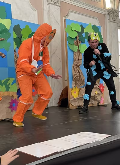 Obra de Teatro "Las Aventuras de Galletita" -  Cierre Primer Semestre, Primer Ciclo-.