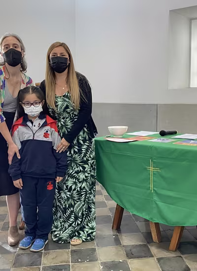 Ceremonia Imposición Insignias 1° Básico C