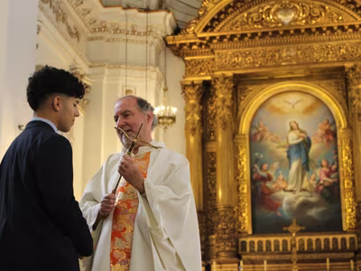 Misa Entrega de Cruces IV°Medios 2025