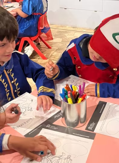 Los 1°básicos visitan el Museo del Carmen de Maipú