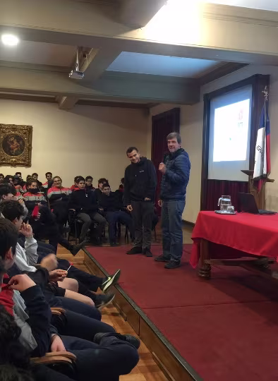 Visita de Rodrigo Jordan