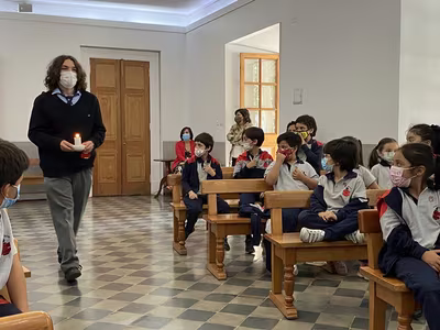 Ceremonia Imposición Insignias 1° Básico C