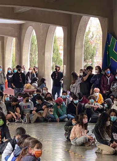 Inauguración Grupo Scout 2021.-